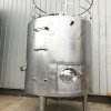 10,000 Ltr Stainless Steel Jacketed Tank with Top-Paddle Mixer